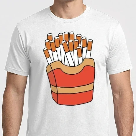 Férfi Imperial póló - Cigaretta
