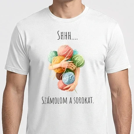 Férfi Imperial póló - Shhh.... számolom a sorokat