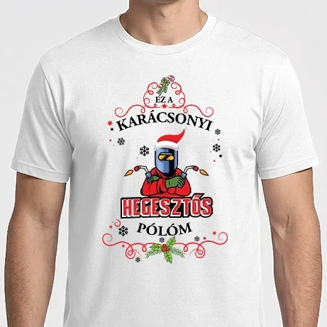 Férfi Imperial póló - Karácsonyi hegesztős póló