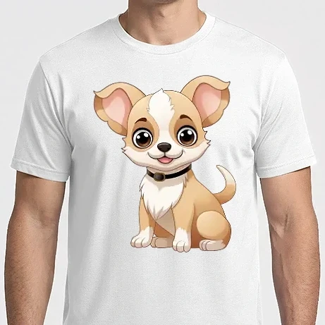 Férfi Imperial póló - Aranyos kiskutya - Chihuahua