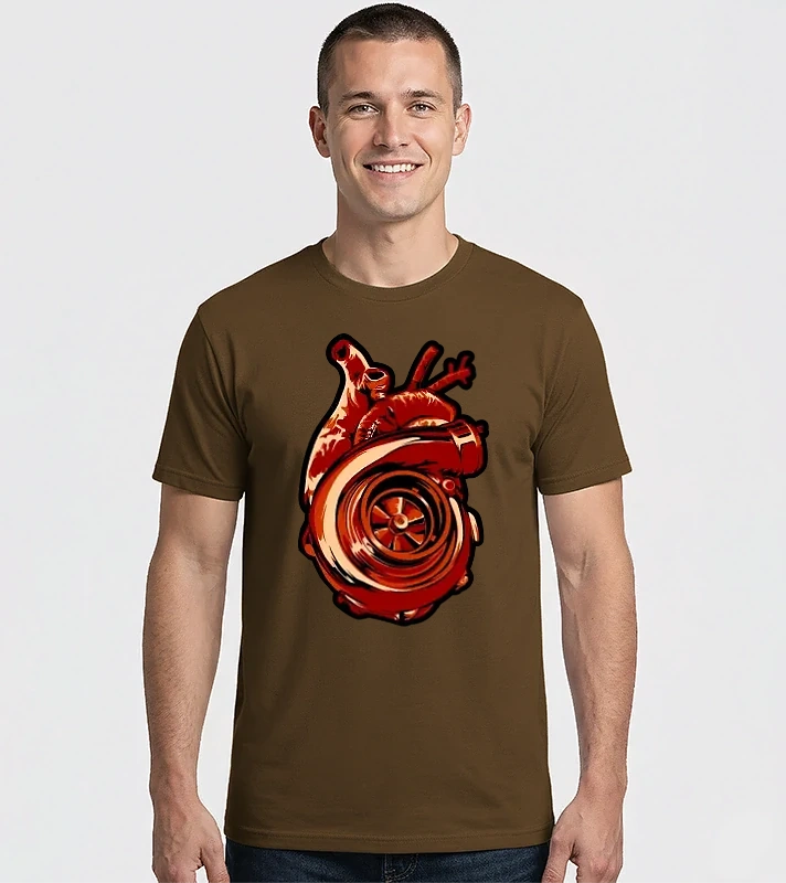 Turbo Heart - Turbó szív – Férfi Imperial póló