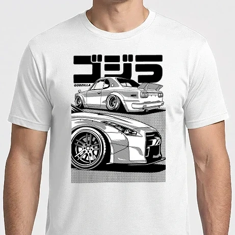 Férfi Imperial póló - Nissan GT-R Godzilla