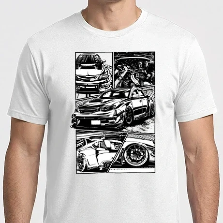 Férfi Imperial póló - Subaru Impreza WRX STi