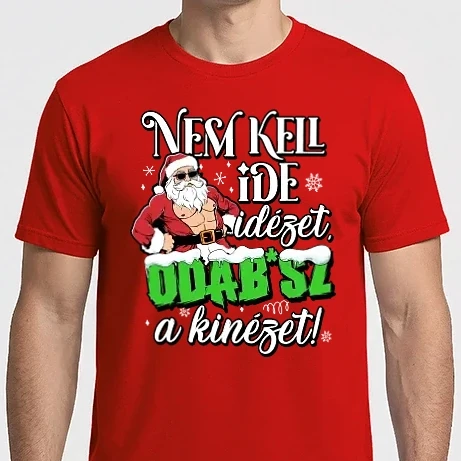 Férfi Imperial póló - Nem kell ide idézet karácsonyi