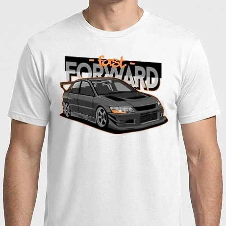 Férfi Imperial póló - Mitsubishi Lancer Evo 