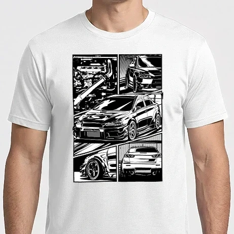 Férfi Imperial póló - Mitsubishi Lancer Evo X 
