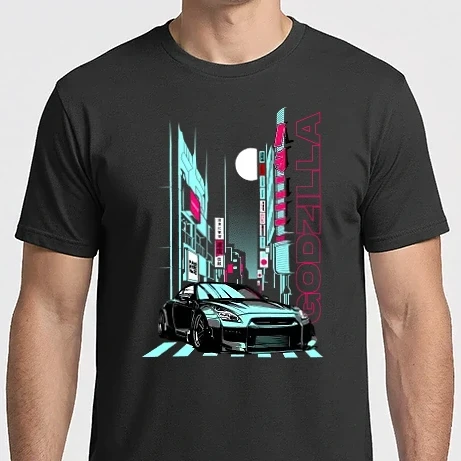 Férfi Imperial póló - Nissan GT-R Godzilla