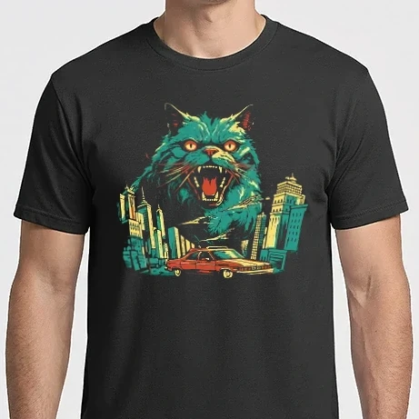 Férfi Imperial póló - Catzilla