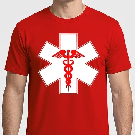 Férfi Imperial póló - Ambulance (white)