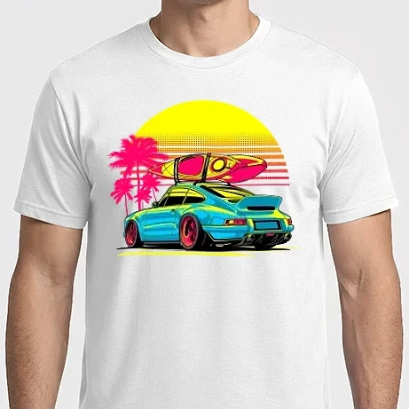 Férfi Imperial póló - Porsche Carrera 911