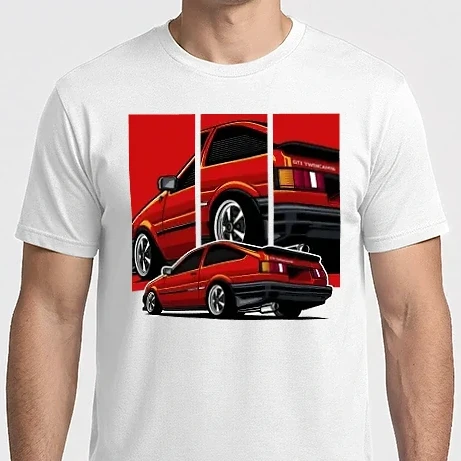 Férfi Imperial póló - Toyota AE86