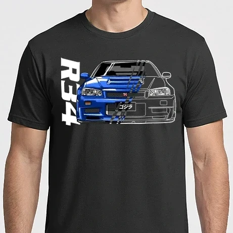 Férfi Imperial póló - Nissan Skyline GTR R34