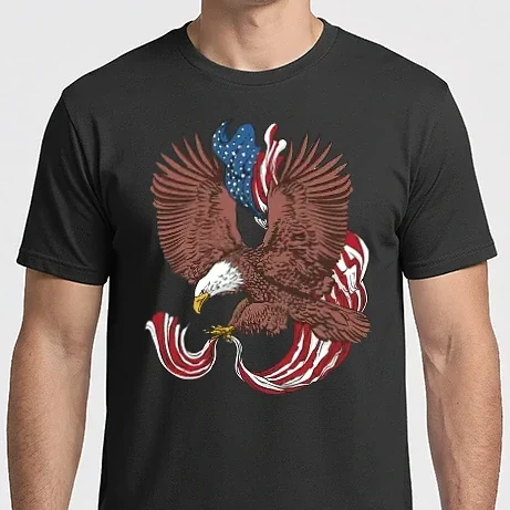 Férfi Imperial póló - Amerikai Sas