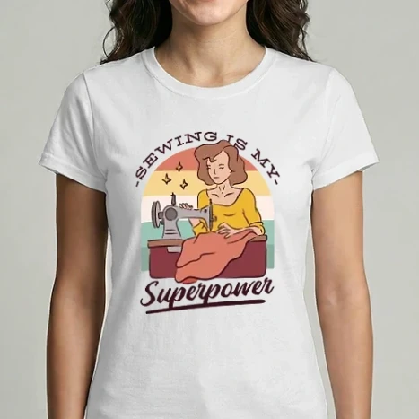 Női Imperial póló - A varrás a szupererőm