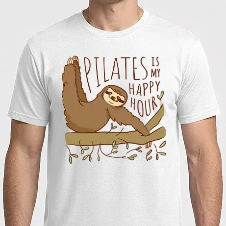 Férfi Imperial póló - Pilates is my happy hour