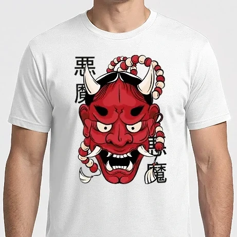Férfi Imperial póló - Hannya Démon Maszk