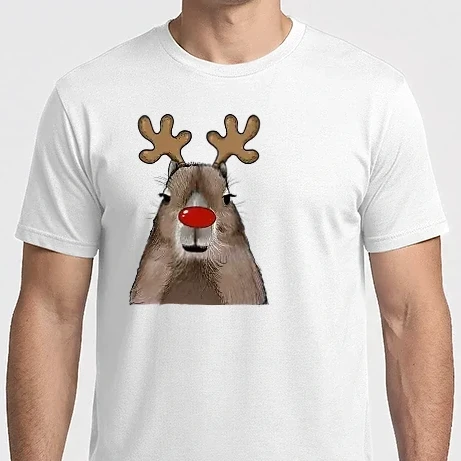 Férfi Imperial póló - Karácsonyi capybara