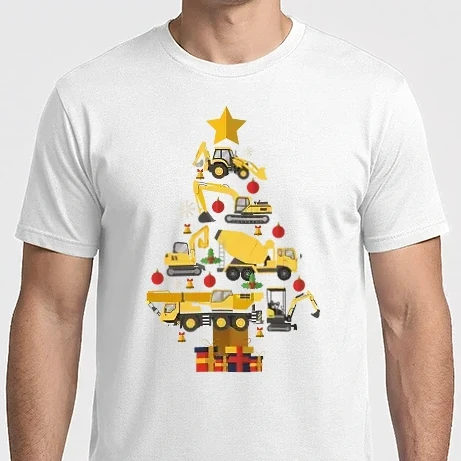 Férfi Imperial póló - Építő karácsonyfa
