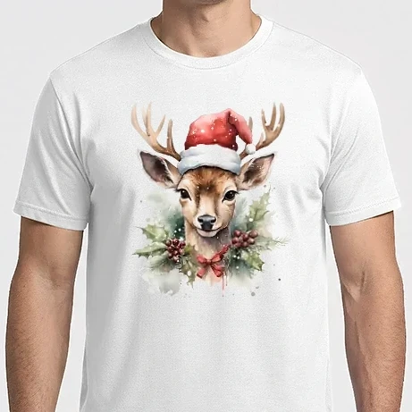 Férfi Imperial póló - Karácsonyi szarvas