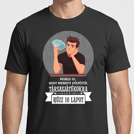 Férfi Imperial póló - Húzz 10 lapot