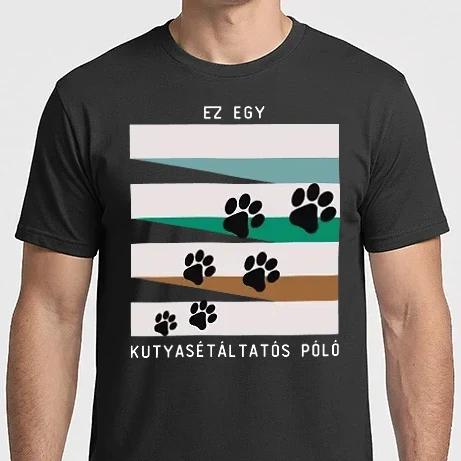 Férfi Imperial póló - Ez egy kutyasétáltatós póló