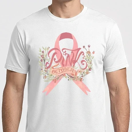 Férfi Imperial póló - Pink October