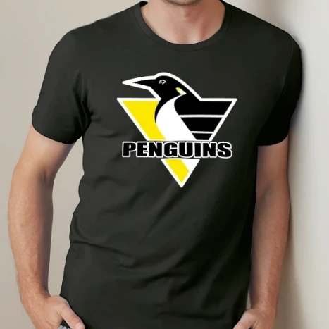 Férfi prémium fit kerek nyakú póló - Pittsburgh Penguins