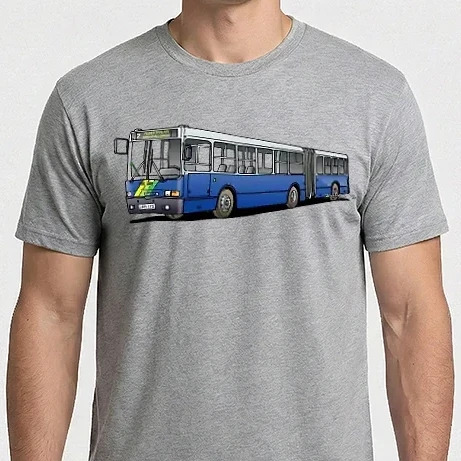 Férfi Imperial póló - Ikarus 435 csuklós busz (7-es)