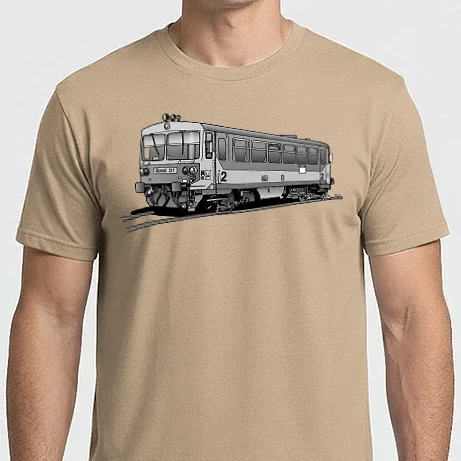 Férfi Imperial póló - Bzmot motorvonat (szürke)