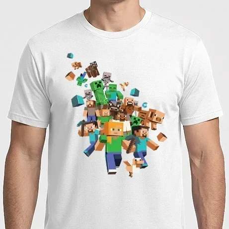 Férfi Imperial póló - Minecraft