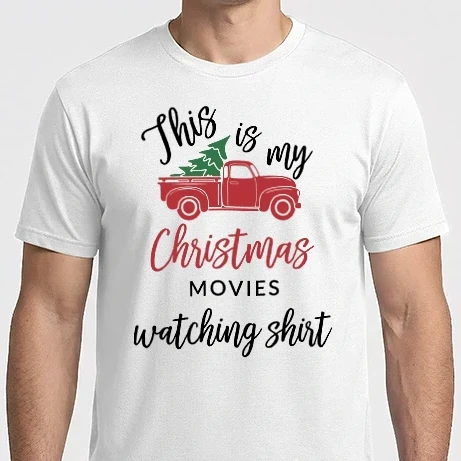 Férfi Imperial póló - Christmas movies shirt