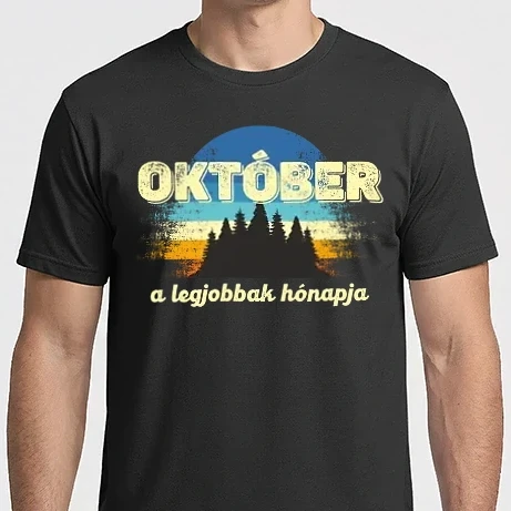 Férfi Imperial póló - október a legobbak hónapja
