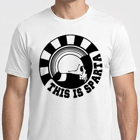 Férfi Imperial póló - This is Sparta (black)