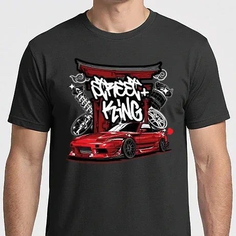 Férfi Imperial póló - Nissan Silvia S13 200SX - Street King