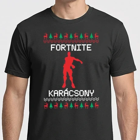 Férfi Imperial póló - Fortnite karácsony