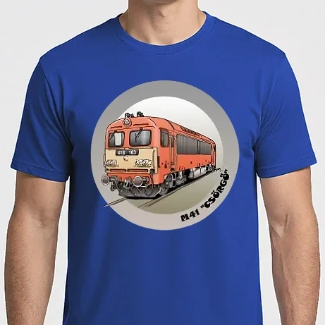 Férfi Imperial póló - M41 ˝Csörgő˝ mozdony 