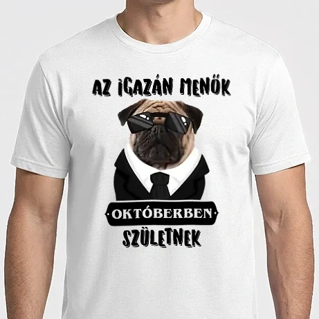 Férfi Imperial póló - Az igazán menők októberben születnek