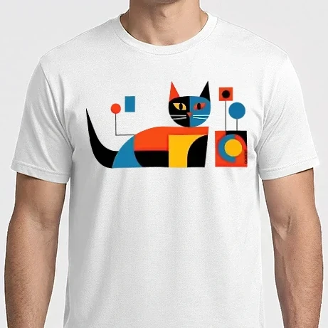 Férfi Imperial póló - Geometrikus Cica