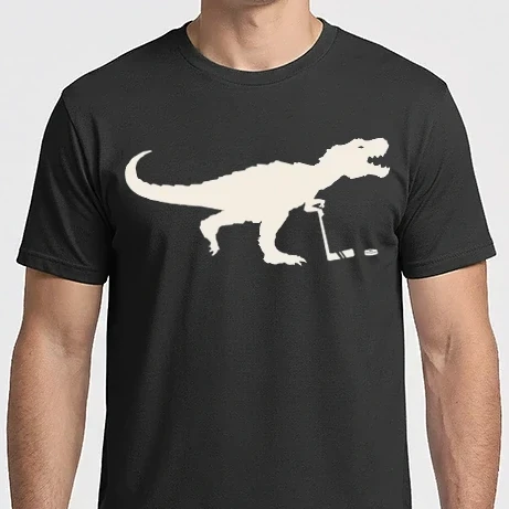 Férfi Imperial póló - Hokis T-rex