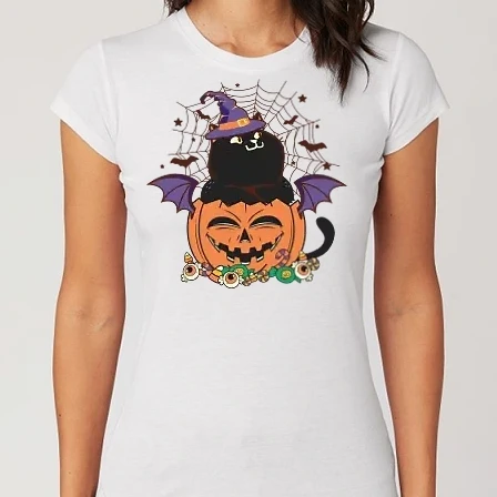 Női Alap póló - Halloween