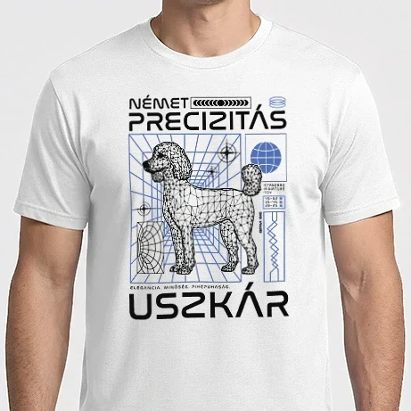 Férfi Imperial póló - Uszkár Német precizitás