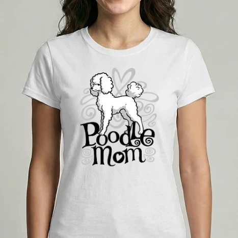 Női Imperial póló - Uszkár Poodle Mom