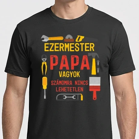 Férfi Imperial póló - ezermester papa vagyok, számomra nincs lehetetlen