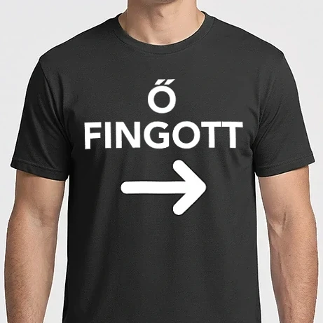 Férfi Imperial póló - Ő fingott!