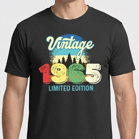 Férfi Imperial póló - vintage évszám, limited edition, 1965-ben születetteknek