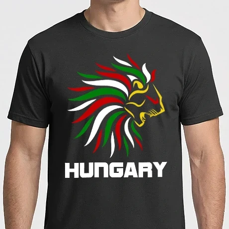 Férfi Imperial póló - Hungary oroszlános .