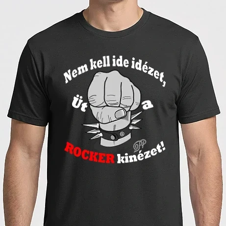 Férfi Imperial póló - Rocker Kinézet Minek Ide