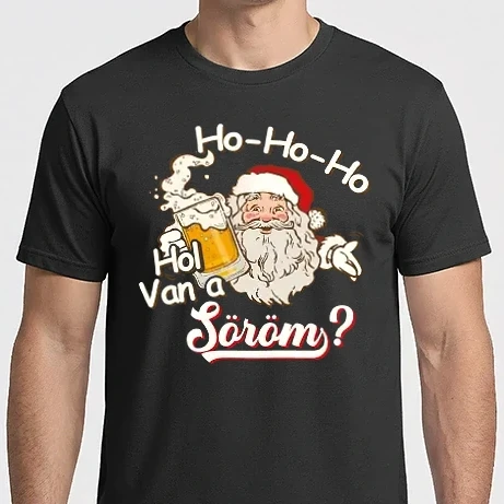 Férfi Imperial póló - Ho ho hol van a söröm