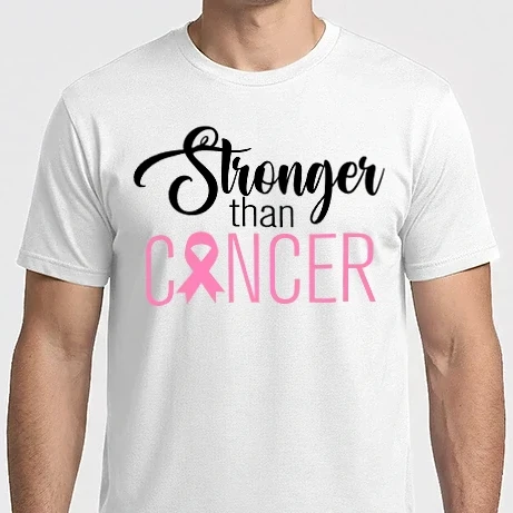 Férfi Imperial póló - Stronger than Cancer