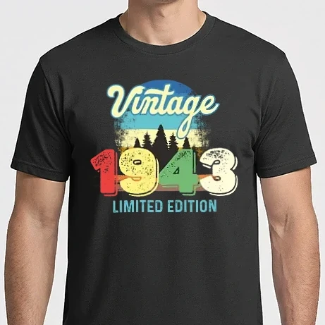 Férfi Imperial póló - vintage évszám, limited edition, 1943-ban születetteknek